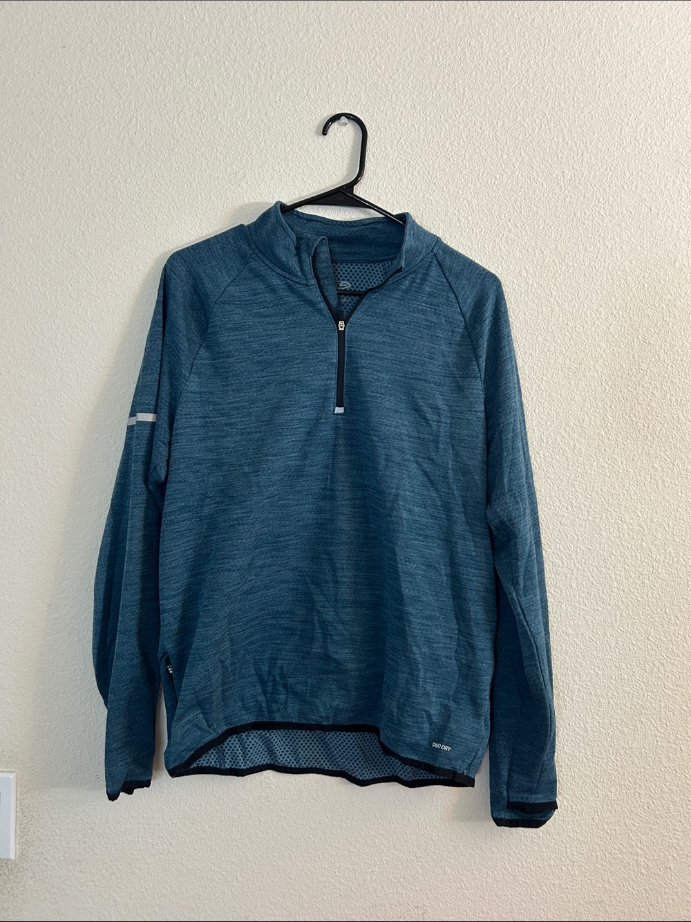 Champion Men's Half-Zip Pullover - Teal